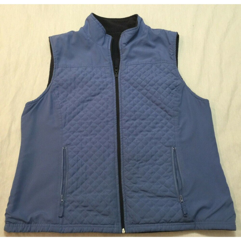 KAREN SCOTT SPORT WOMENS REVERSIBLE VEST SIZE L